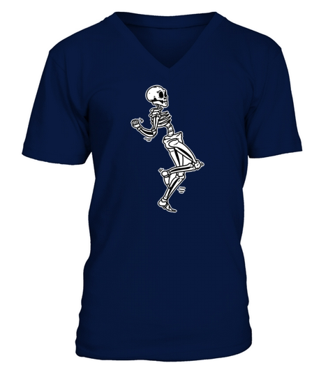 Witch costume witches broom Halloween horror Men's V-Neck T-shirt
