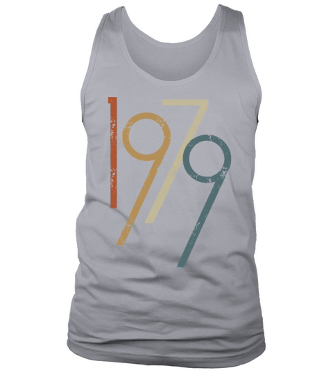 40th birthday gift vintage 1979 men women funny Men's Tank Top