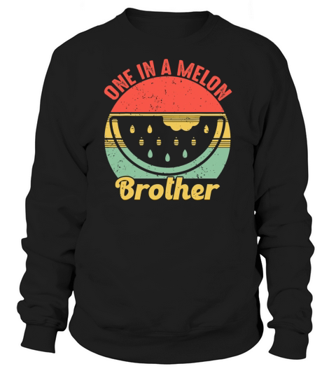 Family summer Watermelon Vintage One In A Melon Men's Sweatshirt