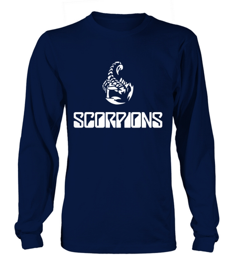 Scorpions Band  Tshirt Long sleeved Unisex