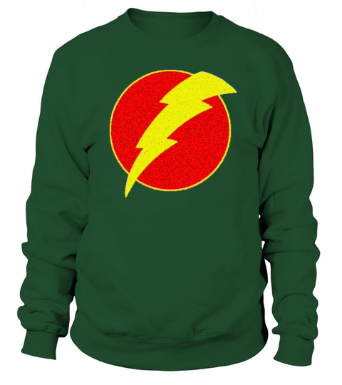 Flash Bolt Retro lightning Women's Sweatshirt