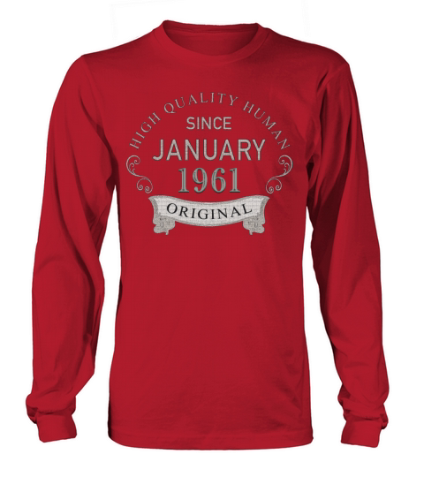 Since January 1961 Men's Long Sleeve