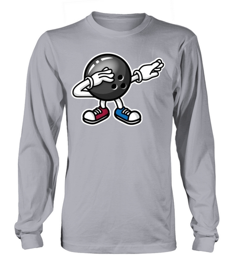 Dab dabbing bowling ball Women's Long Sleeve