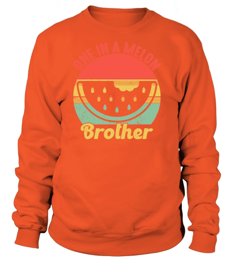Family summer Watermelon Vintage One In A Melon Women's Sweatshirt