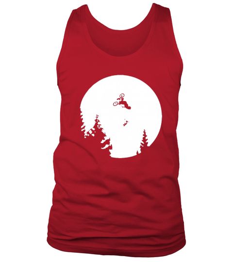 Funny ET Moon BMX Tank Top Unisex