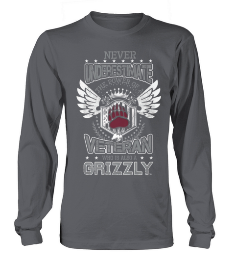 Veteran Day Gift-Montana Grizzlies Veteran Apparel Women's Long Sleeve