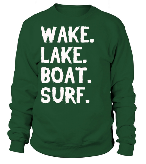 Wake Lake Boat Surf Men's Sweatshirt