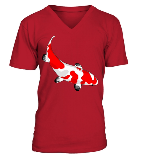 Koi Fish Men's V-Neck T-shirt