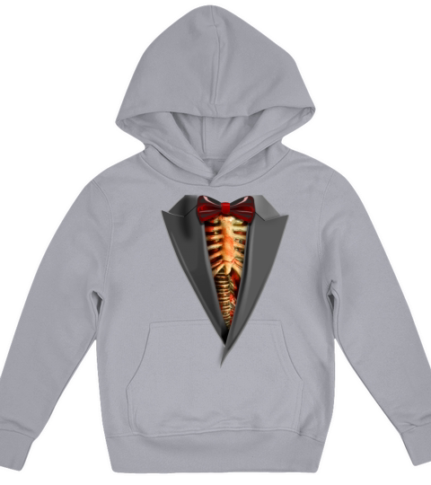 Tuxedo Halloween Kids Hoodie
