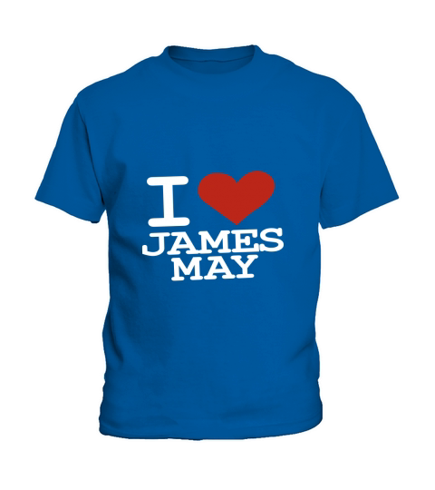 I Love James May Red Heart Kids T-Shirt