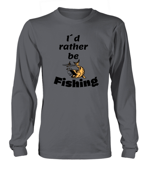 I´d rather be fishing Women's Long Sleeve