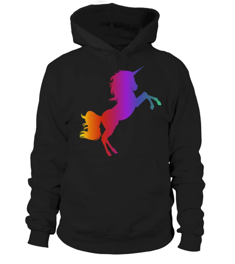 Magic Gradient Unicorn Women's Hoodie