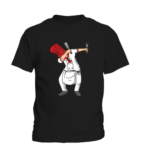 Dabbing Hibachi Chef Kids T-Shirt
