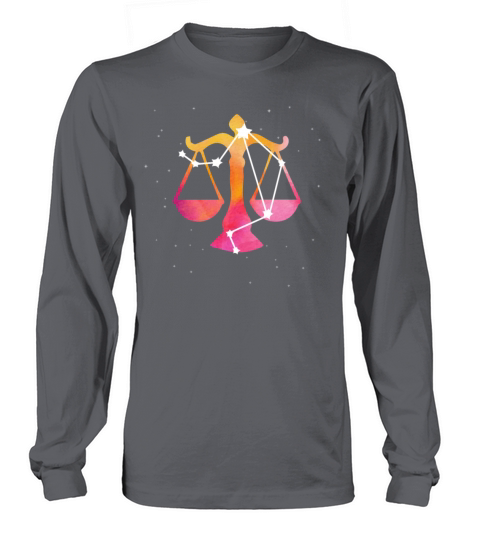 Libra Zodiac Birthday Sign Astrology Women's Long Sleeve
