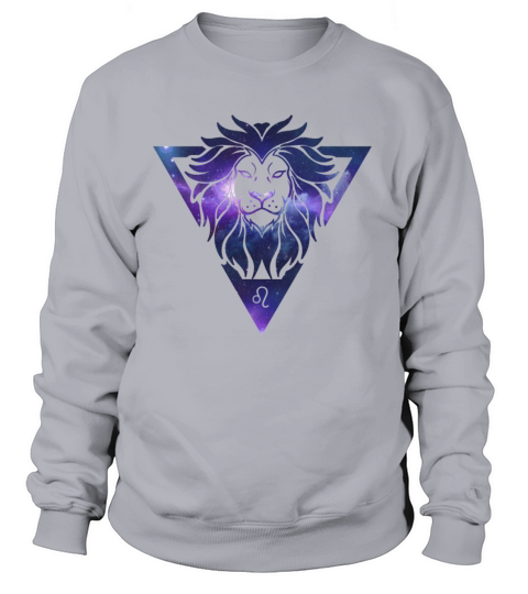 Leo Zodiac Sign Lion Symbol Horoscope Stars Women's Sweatshirt