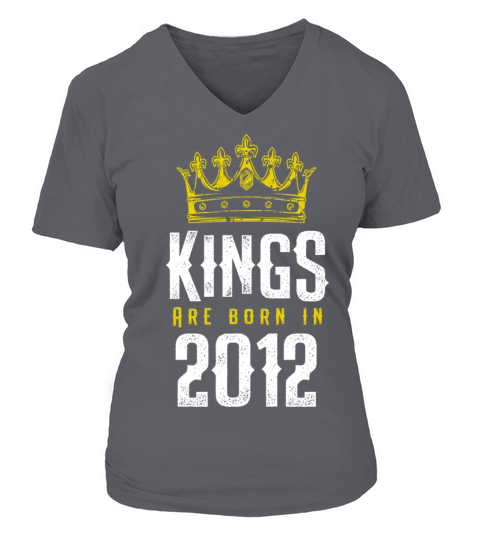 kings are born 2012 Women's V-Neck T-shirt