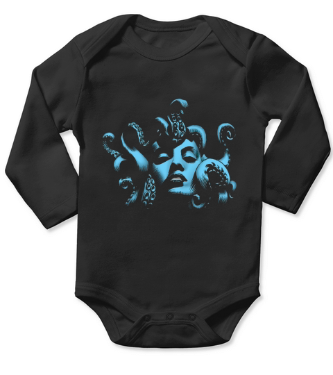 The Medusa Long Sleeve Baby One-Piece