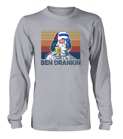 Ben Drankin American flag vintage shirt Long sleeved Unisex