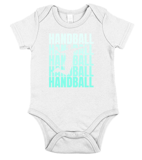 Handball Gift Short Sleeve Baby One-Piece