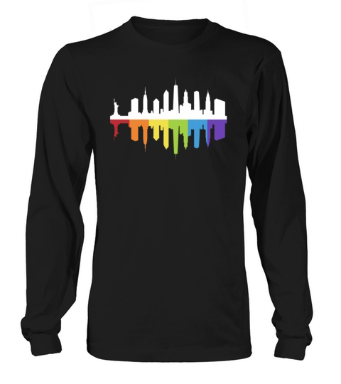 LGBT NYC World Pride 2019 Rainbow New York Women's Long Sleeve