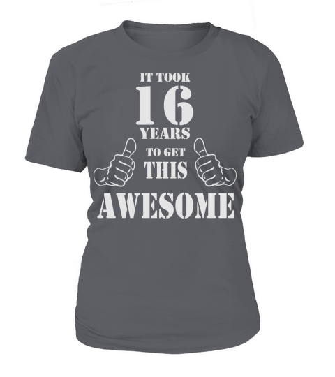 16th Birthday Get Awesome T Shirt Made in 2001 Women's T-Shirt