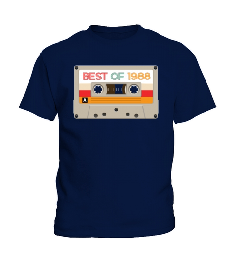 Vintage Cassette Tape Shirt Birthday Gifts Retro Kids T-Shirt