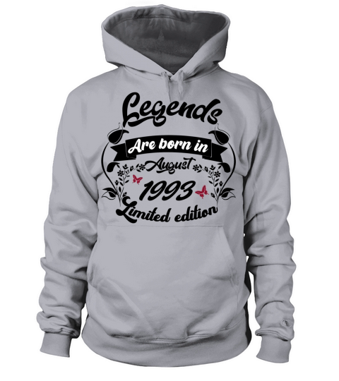 Legends are born in august 1993 Women's Hoodie
