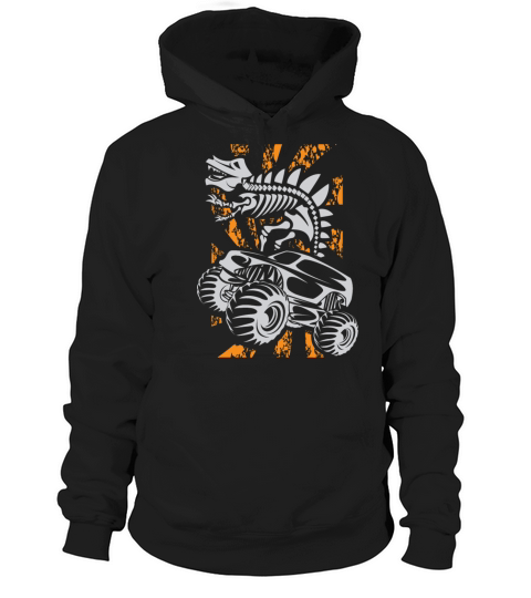 Monster Truck Dino Women's Hoodie