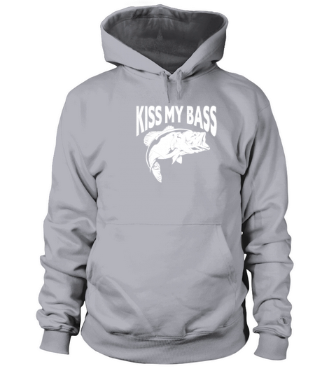 Kiss My Bass, Fishing Women's Hoodie