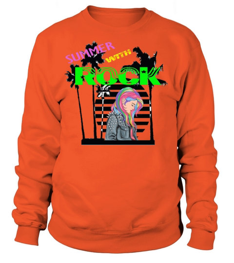 SUMMER WITH ROCK Women's Sweatshirt