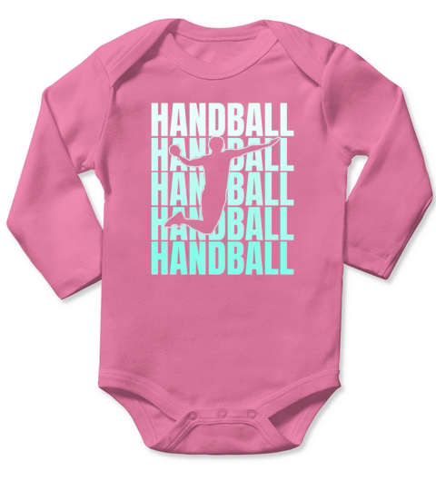 Handball Gift Long Sleeve Baby One-Piece