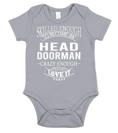 HEAD DOORMAN Skill Enough Short Sleeve Baby One-Piece