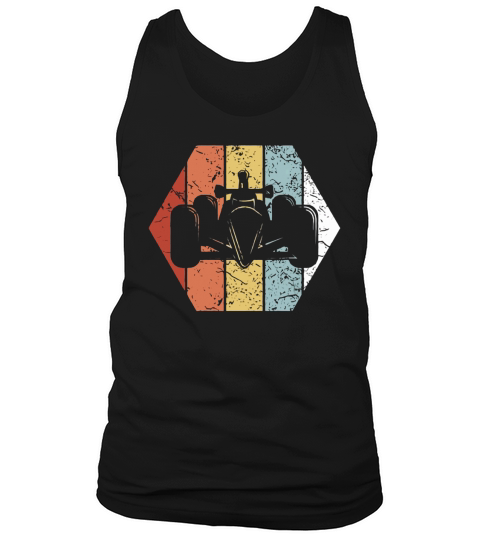 Funny Retro Vintage Formula 1 80s Style Tank Top Unisex
