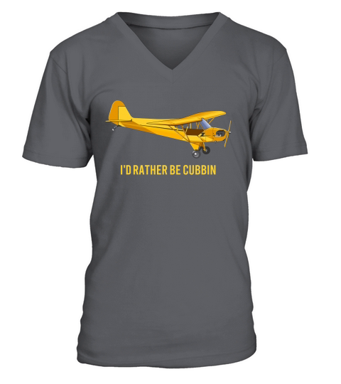 Piper Cub Tee Shirt V-Neck T-shirt