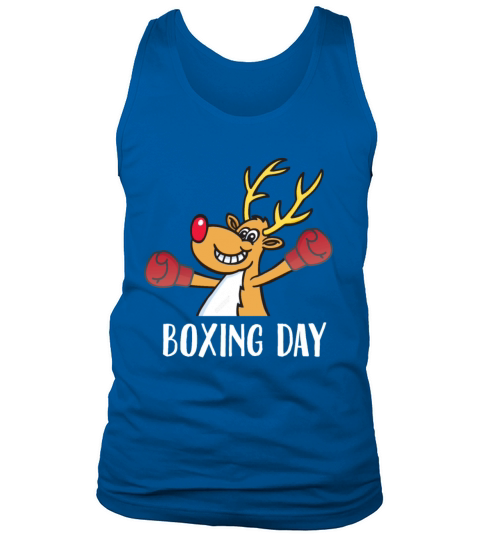 Merry Christmas Boxing Day Boxing Rudolph Reindeer After Xmas Sale Tank Top Unisex