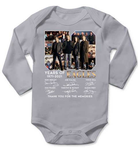 years of eagles - Drawstring Bag Long Sleeve Baby One-Piece