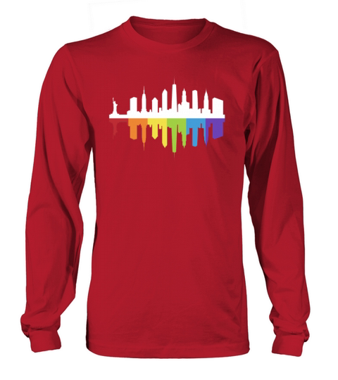 LGBT NYC World Pride 2019 Rainbow New York Men's Long Sleeve