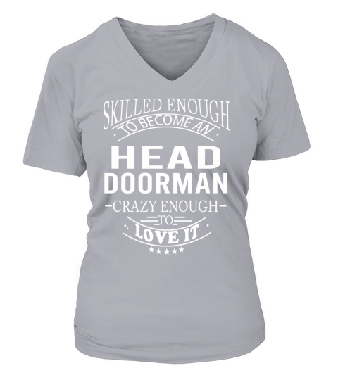 HEAD DOORMAN Skill Enough V-neck T-Shirt Woman