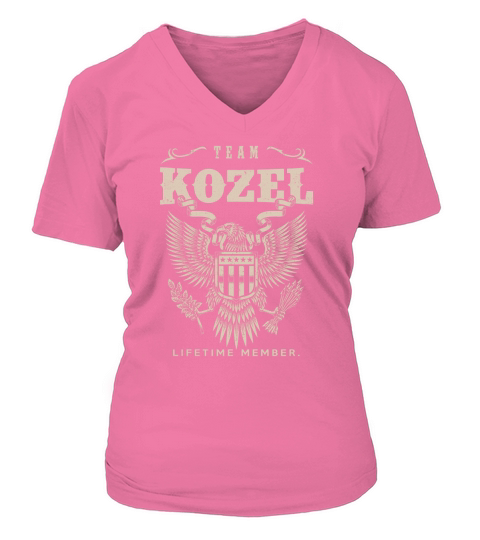 Team KOZEL Lifetime Member V-neck T-Shirt Woman