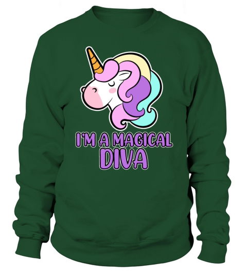UNICORN - DIVA Women's Sweatshirt