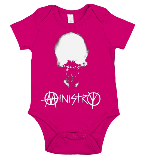 Ministry Band Tshirt Short Sleeve Baby One-Piece