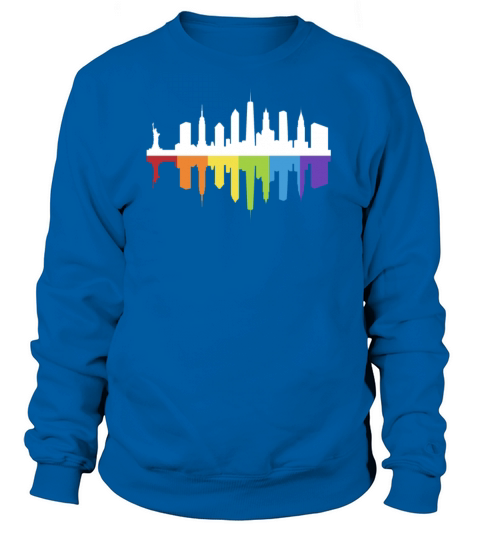 LGBT NYC World Pride 2019 Rainbow New York Women's Sweatshirt