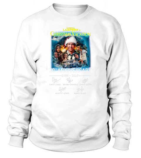 National Lampoon’s Christmas vacation 30th anniversary signatures Sweatshirt Unisex