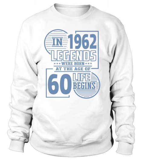 Funny sayings 60 years legend 60th birthday Women's Sweatshirt
