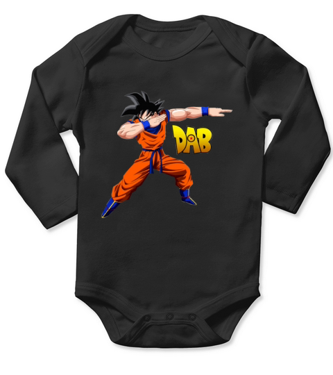 Goku Dab Shirt Long Sleeve Baby One-Piece