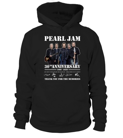 Pearl Jam 30th anniversary Hoodie Unisex