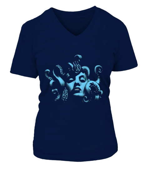 The Medusa V-neck T-Shirt Woman