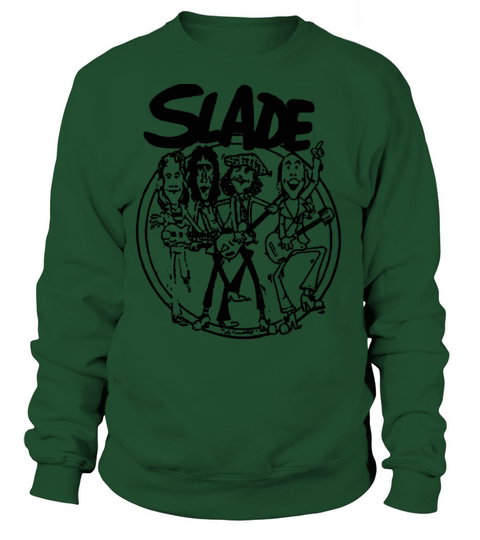 SLADE BAND GLAM HARD ROCK 70s RETRO CARTOON VINTAG Women's Sweatshirt