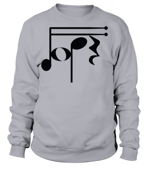 music notes t-shirt Women's Sweatshirt