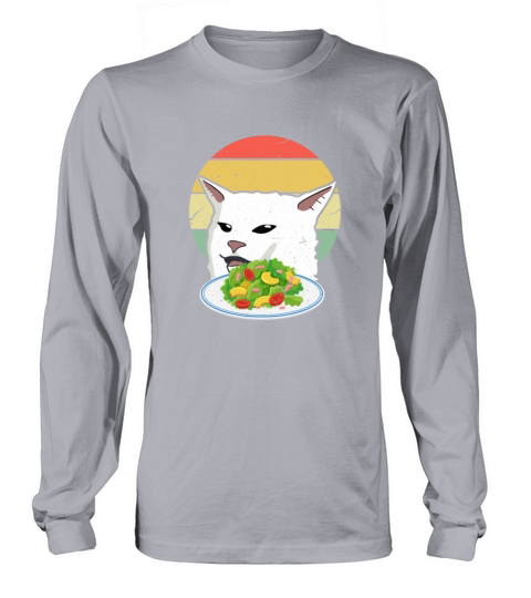 Internet Meme Cat Retro Men's Long Sleeve
